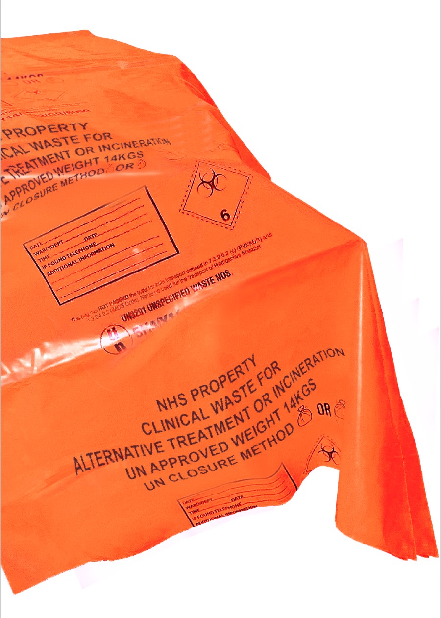 Mattress Bag  Size37 46 98 inches 75mu Orange PK 5